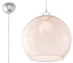 Lampa wisząca szampańska kula BALL 1xE27