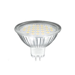 żarówka LED MR16/GU5.3 12V AC/DC 3,6W marki ART barwa światła biała ciepła