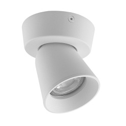 kinkiet led gu10 bialy troy