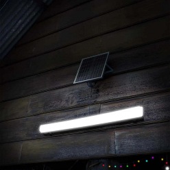 Lampa hermetyczna LED Solarna 120cm 18W 1000lm z pilotem - zmiana barwy