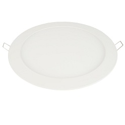 Panel LED 25W podtynkowy, okrągły średnica 30cm ULTRA SLIM - biała ciepła