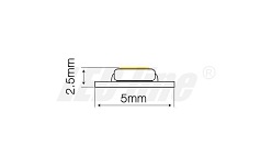 Taśma Slim LED line 600 SMD2216 12V biała dzienna 3900-4175K 5mm BPCB 5 metrów