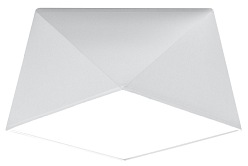 Plafon geometryczny HEXA 25 1xE27 biały