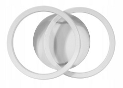 Lampa sufitowa okręgi 16cm Cerchio 18W 4000K Biała