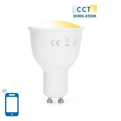 Żarówka LED SMART GU10 7W WI-FI CCT