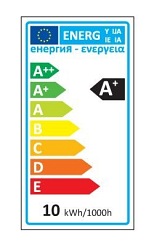 Żarówka LED line E27 230V 10W 1000lm biała ciepła 2700K A60