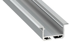 Profil LED wpuszczany inSileda srebrny - 1m