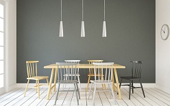 Lampa wisząca biała ceramiczna ELECTRA 1xGU10