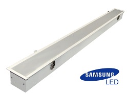 oprawa liniowa led 120cm gips karton