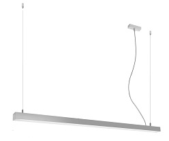 Lampa wisząca PINNE 150 szara 4000K