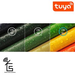 Reflektor magnetyczny biały Tuya Smart CCT 15W