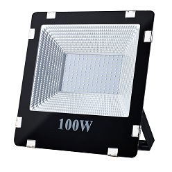 Halogen / naświetlacz LED 100W 7000lm SMD IP65 czarny - barwa biała zimna