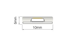Taśma LED line 300 SMD 3528 biała neutralna 6200-6700K w osłonie silikonowej IP67 5 metrów