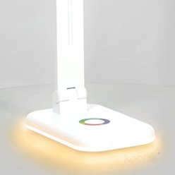 Lampka biurkowa LED Noblite 7W CCT ze światłem RGB biała