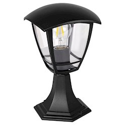 Lampa ogrodowa stojąca NIKO 1xE27 30cm czarny