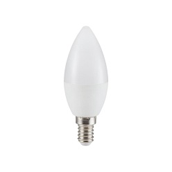 Żarówka LED V-TAC 5.5W E14 C37 Świeczka CRI95+ VT-2226 4000K 470lm