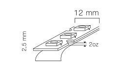 Taśma RGB LED line giętka 210xSMD5050 12V 50W 5 metrów 