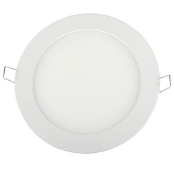 Panel LED 12W podtynkowy, okrągły średnica 17cm ULTRA SLIM - biała ciepła