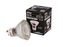 Żarówka LED line GU10 SMD 220-260V 3W 273lm 36˚ biała zimna 6500K
