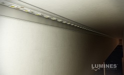 Profil F Lumines -  kątowy,  biały 2m