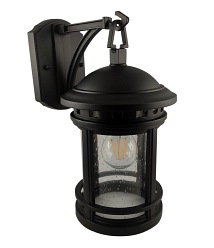 lampa elewacyjna czarna loft retro