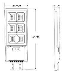 lampa uliczna led solarna