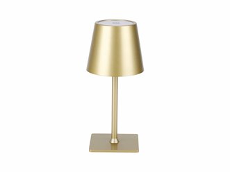 Lampa stołowa LED 4w1 3,5W 400lm CCT złota 2x2000mAh