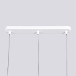 Lampa wisząca potrójna Liro 3xGU10 listwa biała