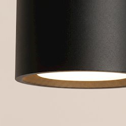 Lampa sufitowa tuba Modo 1xGx53 czarna