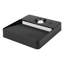 Lampka nocna LED USB z akumulatorem 3CCT 0,6W czarna