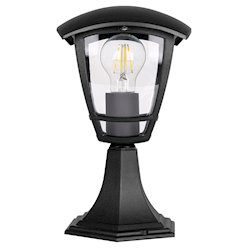 Lampa ogrodowa stojąca NIKO 1xE27 30cm czarny