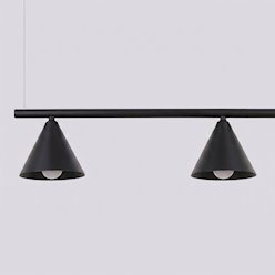 Lampa wisząca Nox 4-punktowa 4xE14 czarna