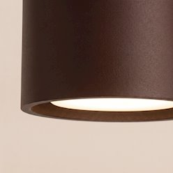 Lampa sufitowa potrójna tuba Modo 3xGx53 brązowa