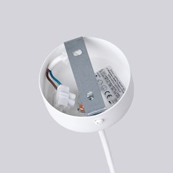 Lampa wisząca cienka tuba Arche 1xG9 biała