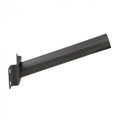 Uchwyt ścienny 30cm do lamp ulicznych FI48mm czarny