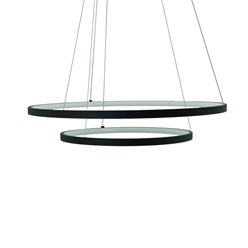 Lampa wisząca okręgi Duo Perro 54W CCT z pilotem