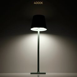 Lampa stołowa LED 4w1 3,5W 400lm CCT zielona 2x2000mAh