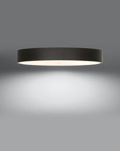 Lampa sufitowa SKALA okrągła 100 cm 6xE27 czarna