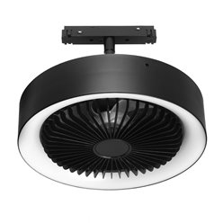 Lampa magnetyczna wiatrak Short 16cm 12W 4000K z pilotem