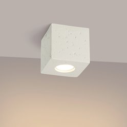 Oprawa natynkowa Quad beton 1xGU10 beżowy