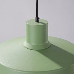 Lampa wisząca klasyczna Bilo 1xE27 szałwiowa
