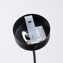 Lampa wisząca betonowa Electra 1xGU10 szara