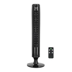 Wentylator kolumnowy Windstar 40W 91cm z pilotem - czarny
