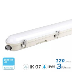 Lampa Hermetyczna LED V-TAC Samsung M-SERIES 36W 120cm 120LM/W ML SS VT-120036 4000K 4320lm