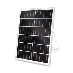 Halogen LED solarny 300W z pilotem Aigostar - biała zimna