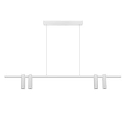 Lampa wisząca listwa ze spotami LED COB 30W CCT biała