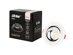 Oprawa Downlight 1-10V LED Line 7W 700lm 4000K QUANTUM