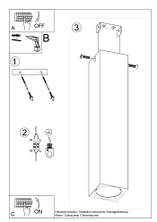 Halogen natynkowy drewniany KEKE 30 dąb 1xGU10