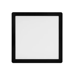 Panel LED o mocy 16W okrągły, podtynkowy, szklany z serii GLASS - biała ciepła