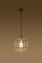 Lampa wisząca industrialna CELTA 1xE27 Biała